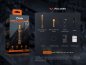 Preview: Fenix TK20R UE Desert Camo - taktische LED Taschenlampe