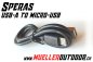 Preview: Speras USB-A zu Mikro-USB Ladekabel