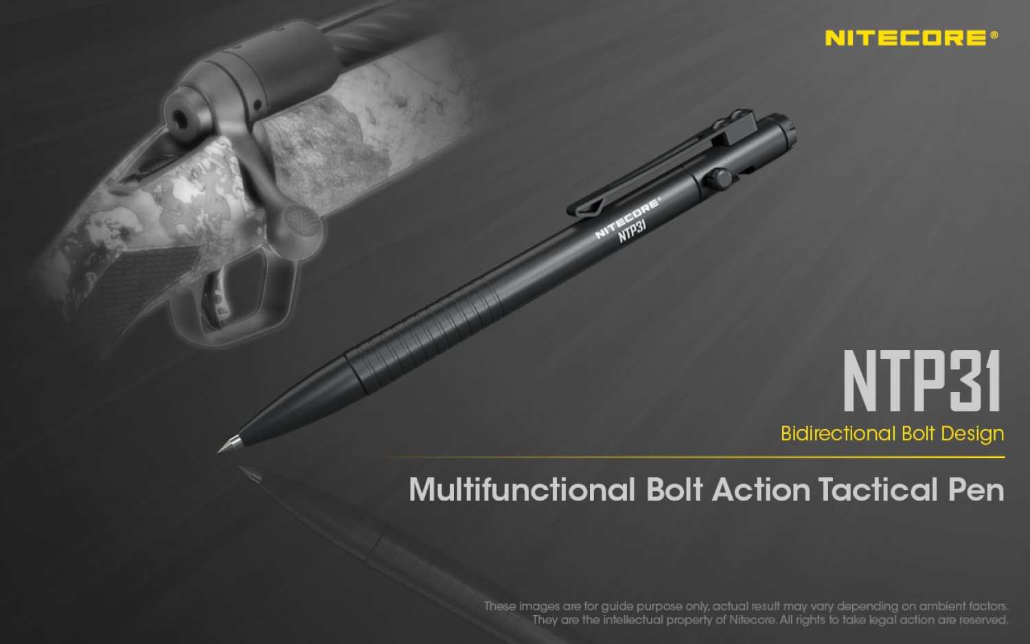 NiteCore Tactical Pen NTP31 Alu
