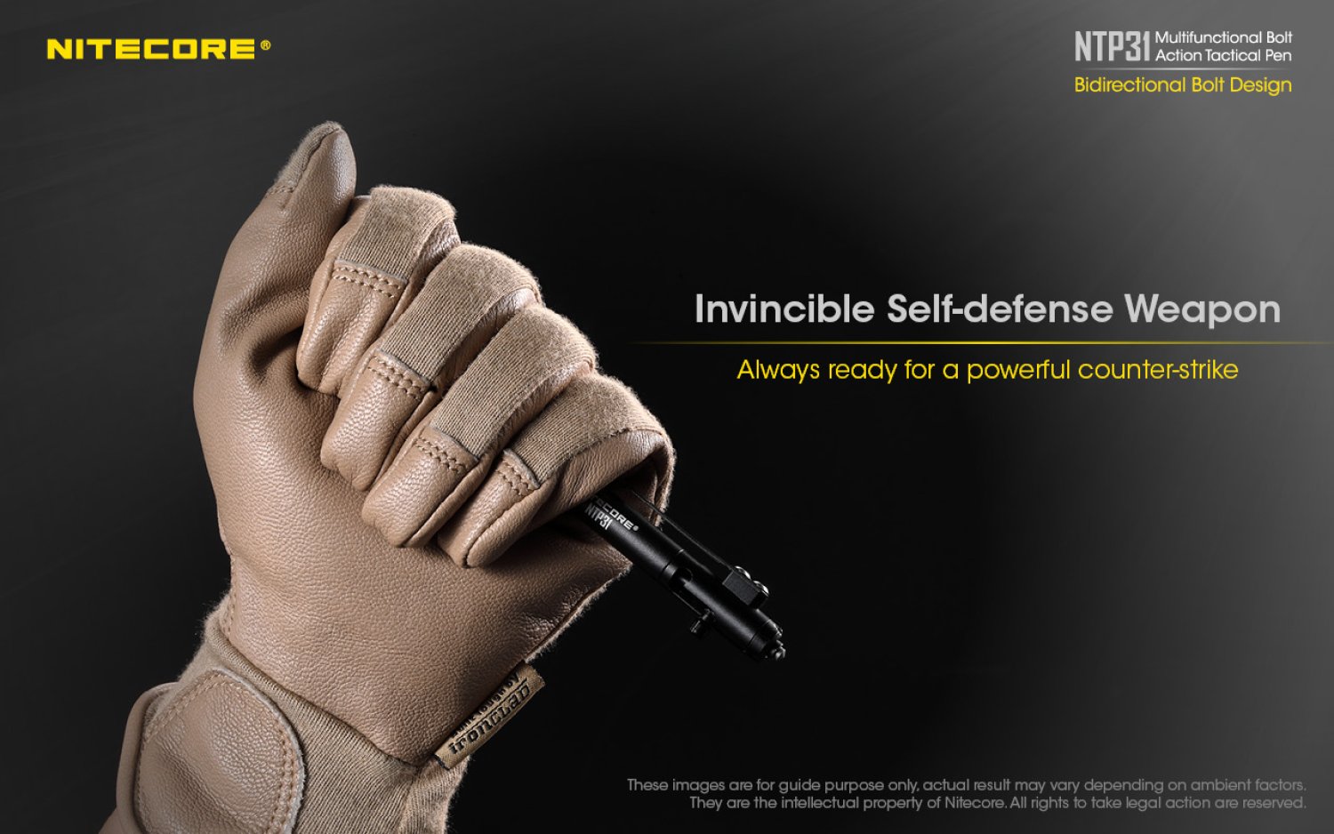 NiteCore Tactical Pen NTP31 Alu