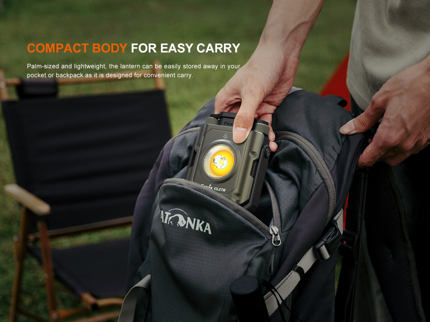 Fenix CL27R - LED Campinglampe