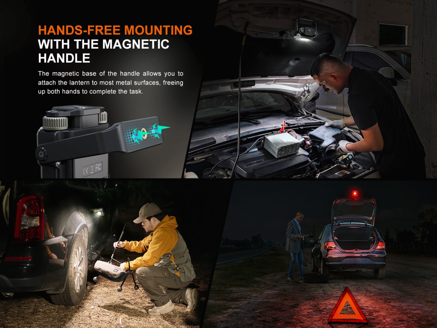 Fenix CL27R - LED Campinglampe