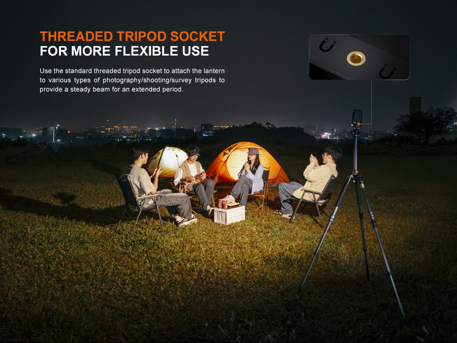 Fenix CL27R - LED Campinglampe