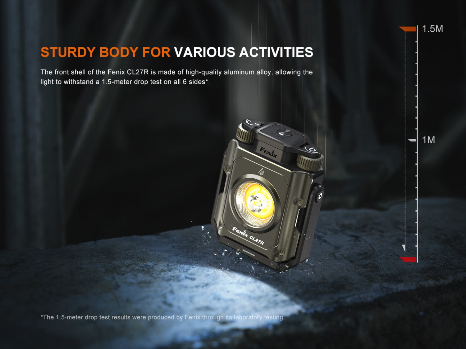 Fenix CL27R - LED Campinglampe