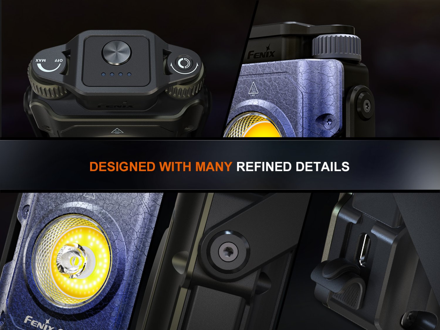 Fenix CL27R - LED Campinglampe