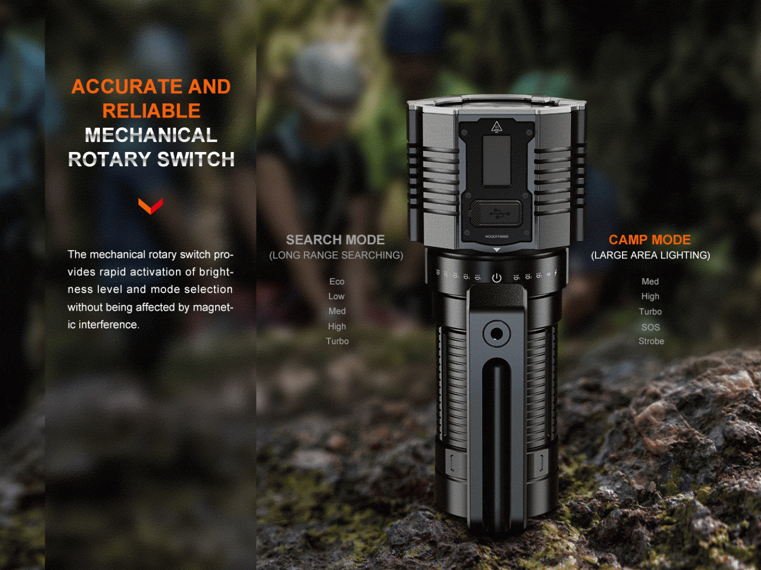 Fenix LR60R - LED Suchscheinwerfer