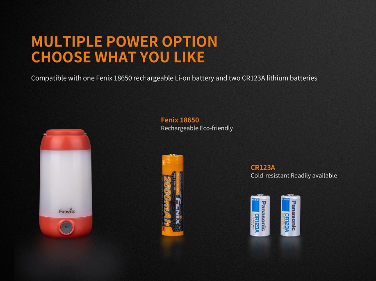 Fenix CL26R LED Campinglampe - Gehäusefarbe: olivgrün (letztes verfügbares Stk.)