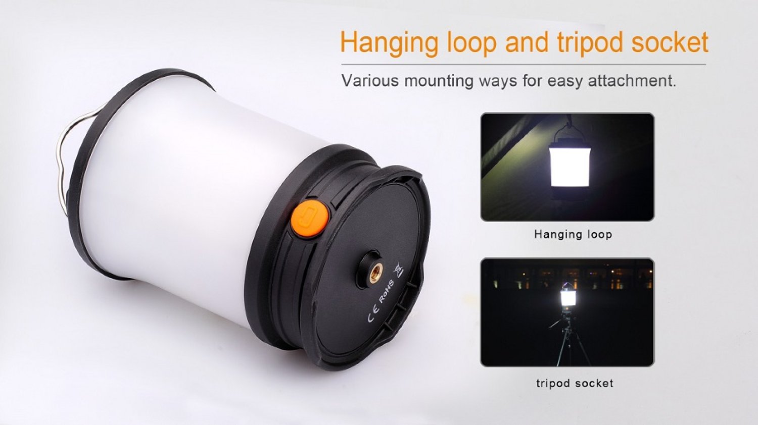 Campinglampe - Fenix CL30R