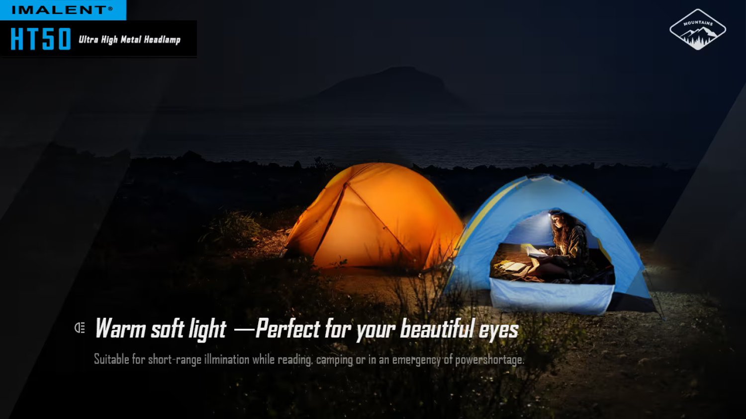 Imalent HT50 LED Stirnlampe