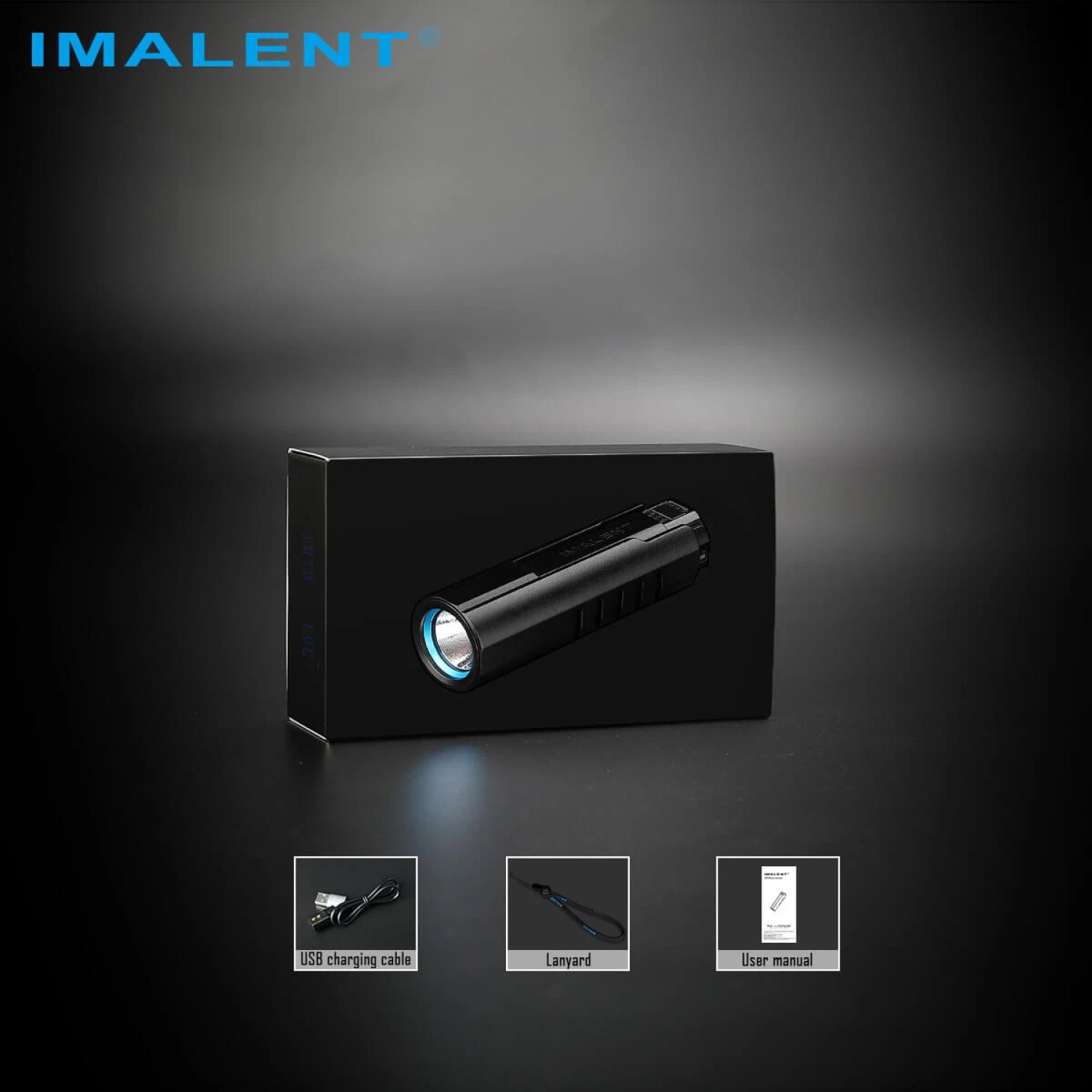 Imalent LD70 violett - LED Taschenlampe mit 4000 Lumen