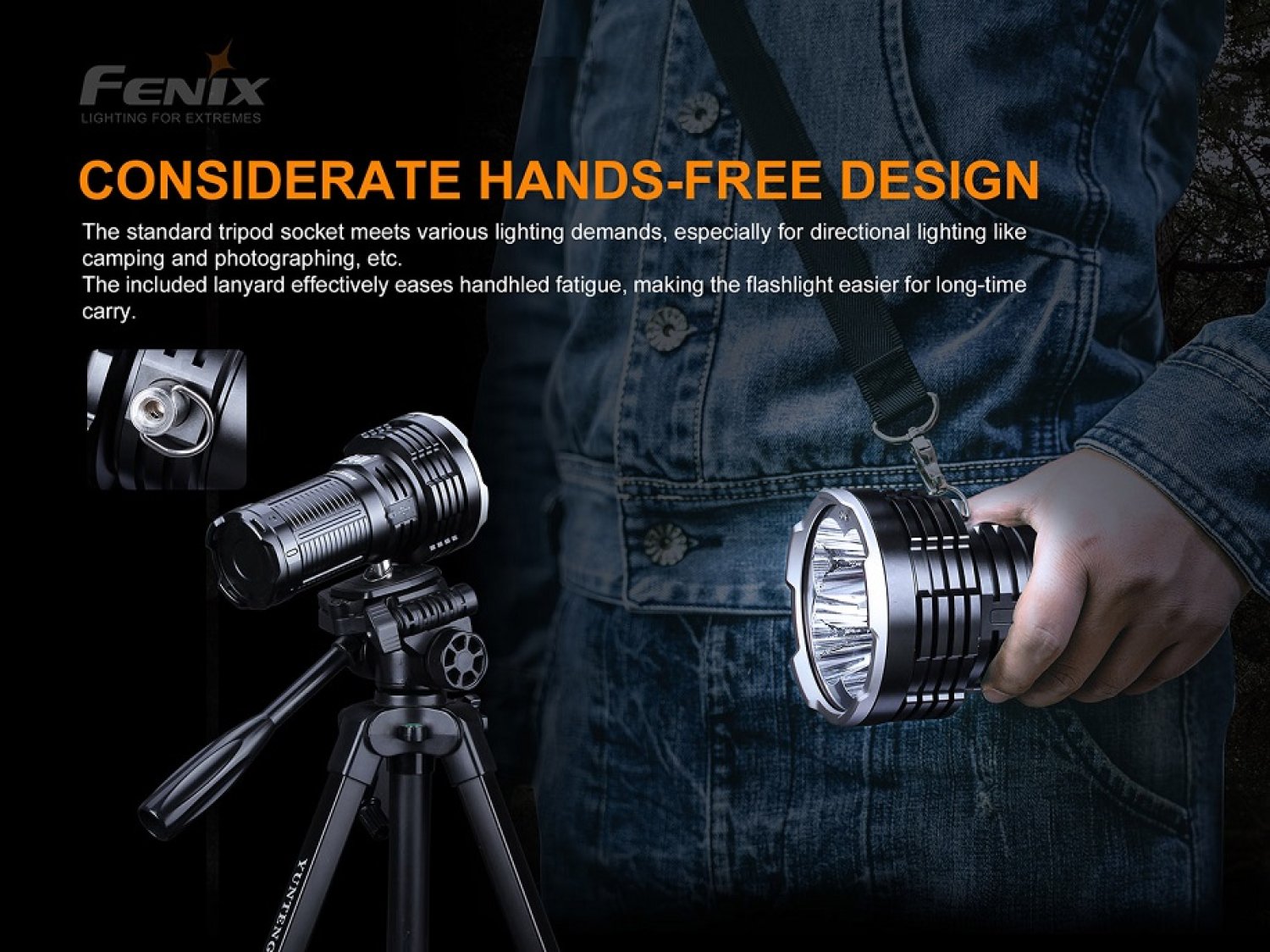 Fenix LR50R LED Suchscheinwerfer