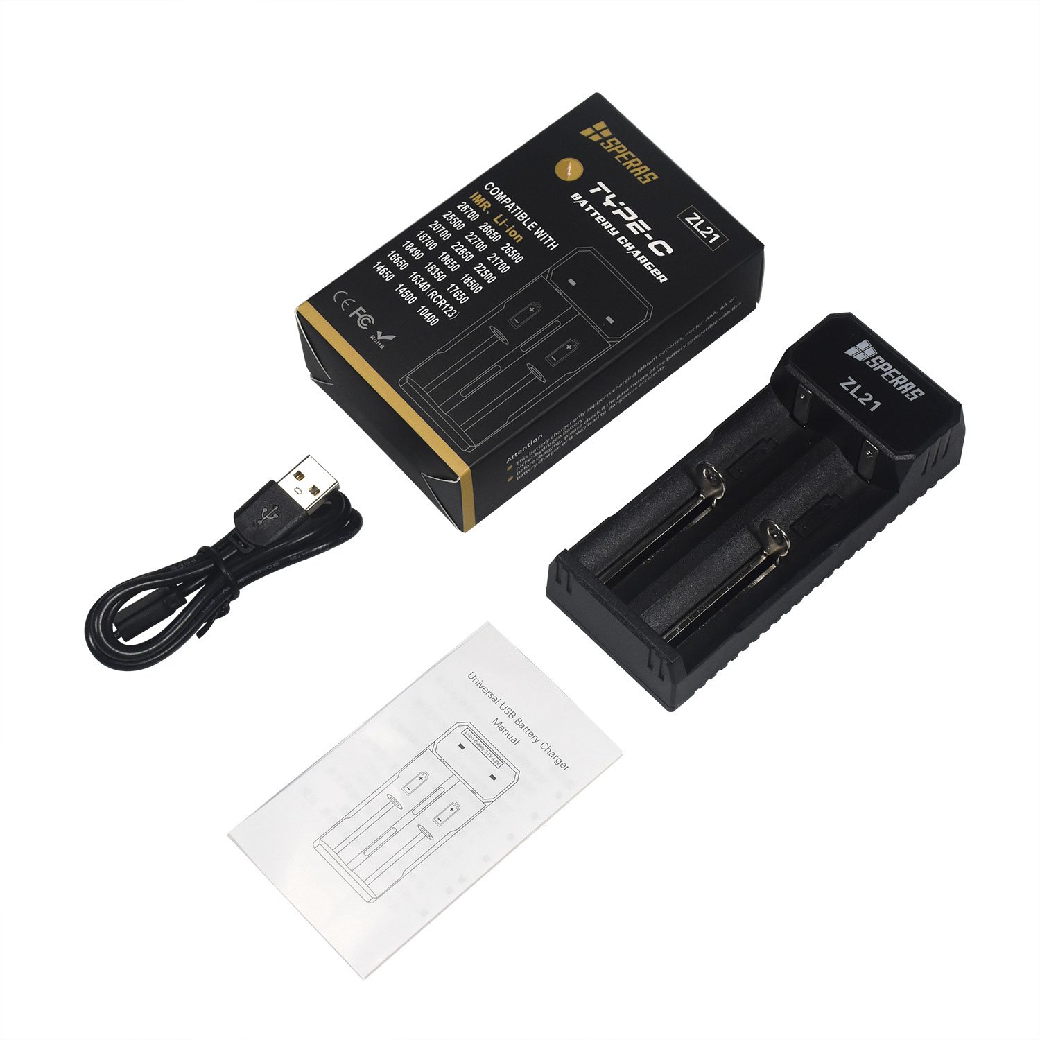 Preview: Speras ZL21 - battery charger