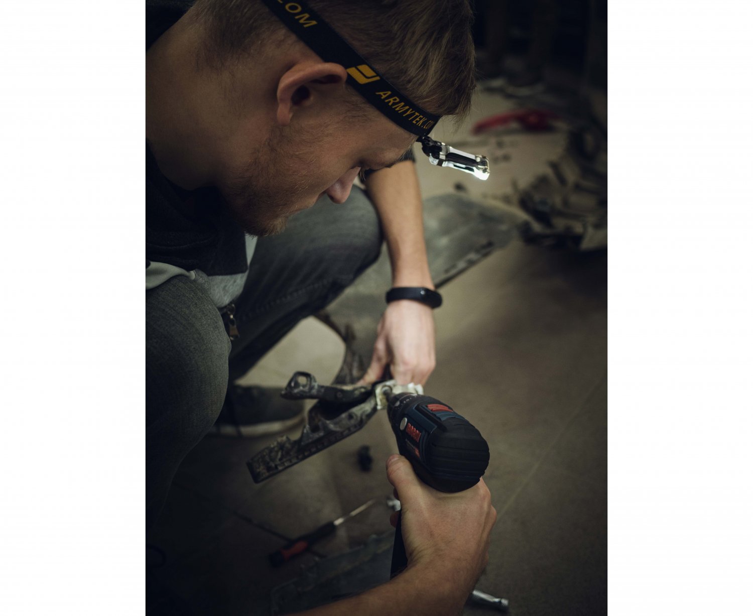 Preview: Armytek Zippy WR Extended Set - Grey Onyx - multi functional LED light