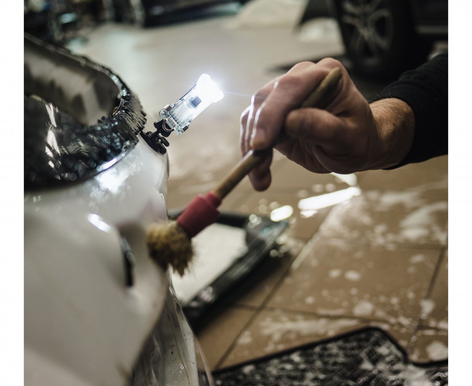 Preview: Armytek Zippy WR Extended Set - Grey Onyx - multi functional LED light