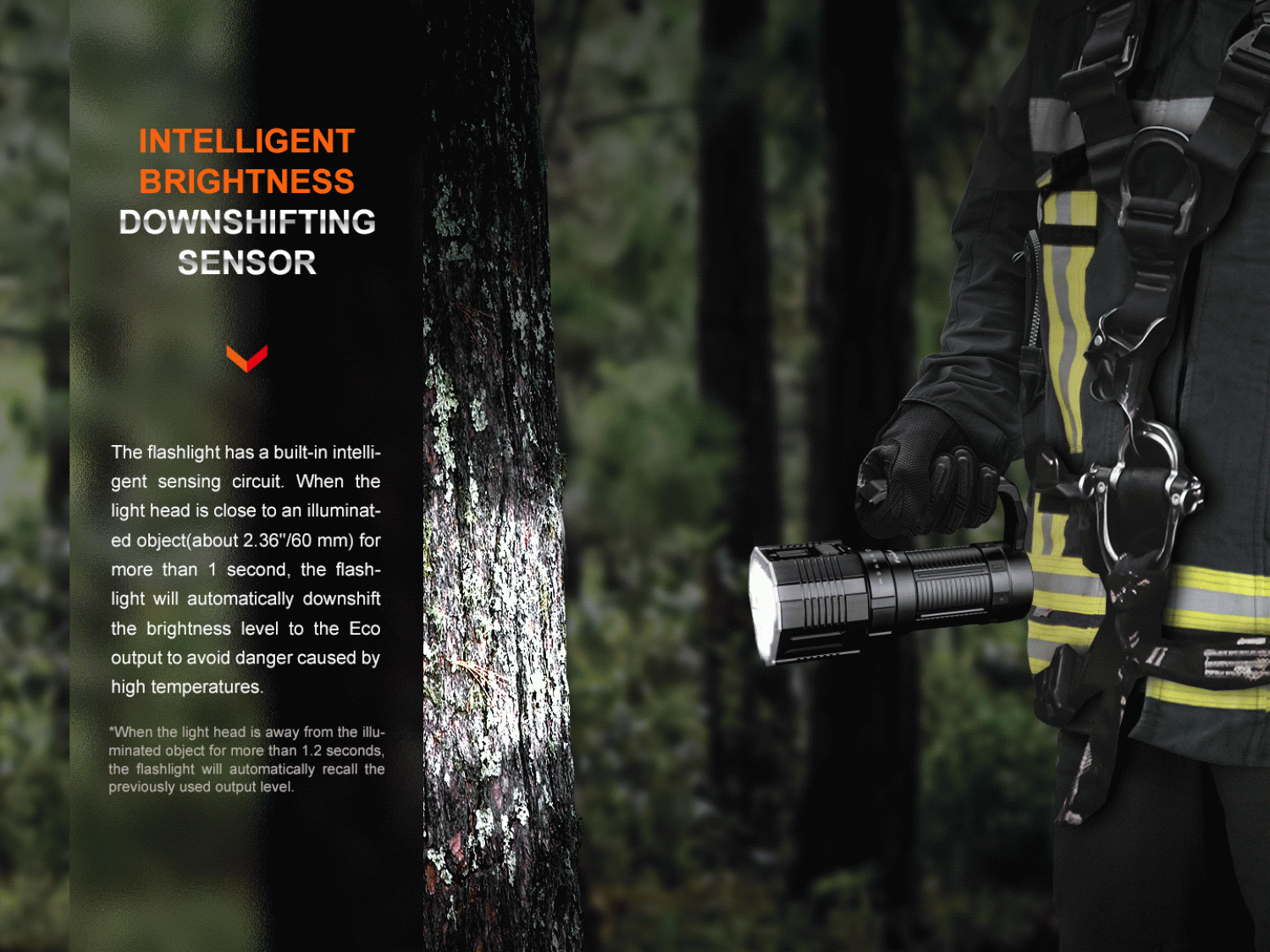 Fenix LR60R - LED Suchscheinwerfer