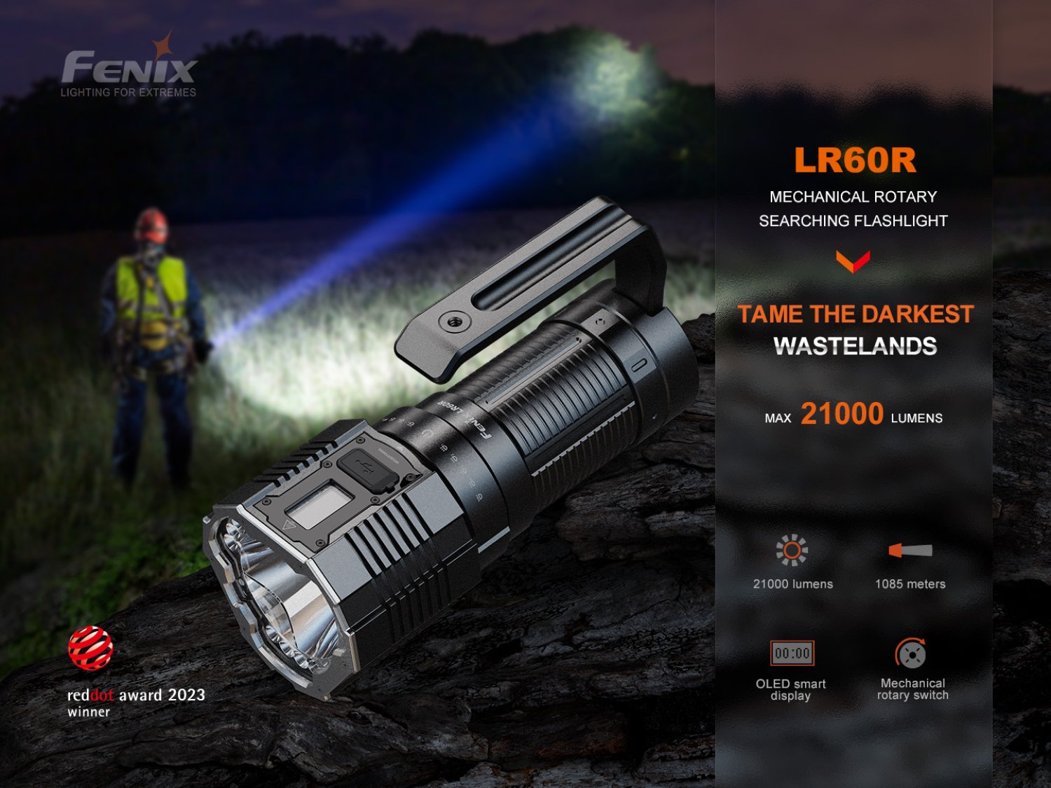 Fenix LR60R - LED Suchscheinwerfer