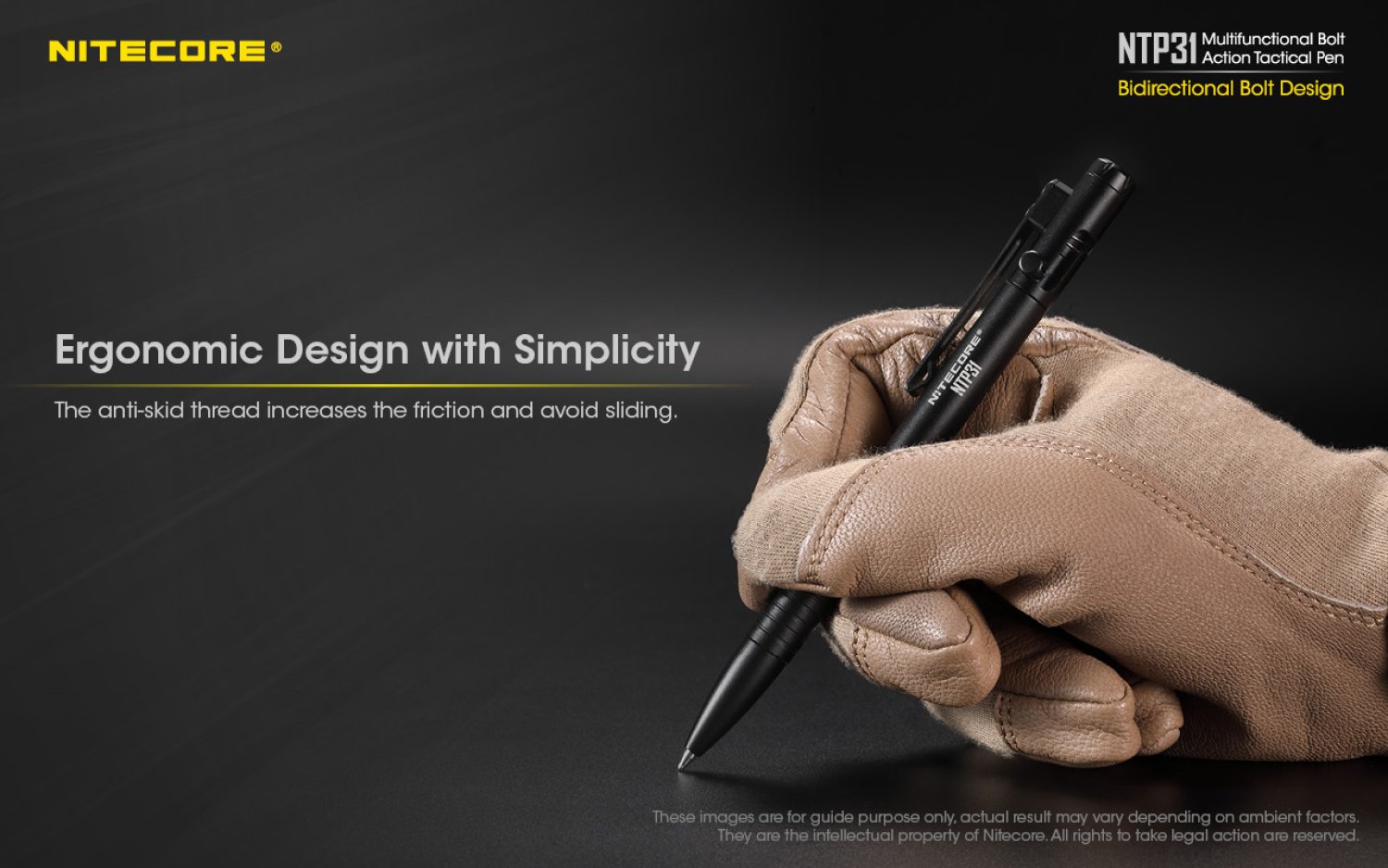 NiteCore Tactical Pen NTP31 Alu