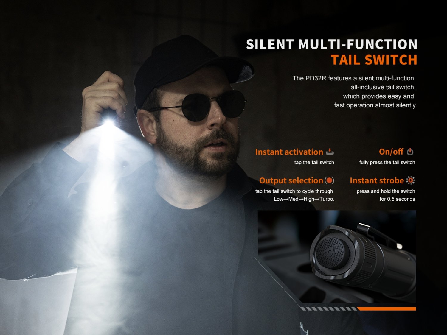 Fenix PD32R - LED flashlight