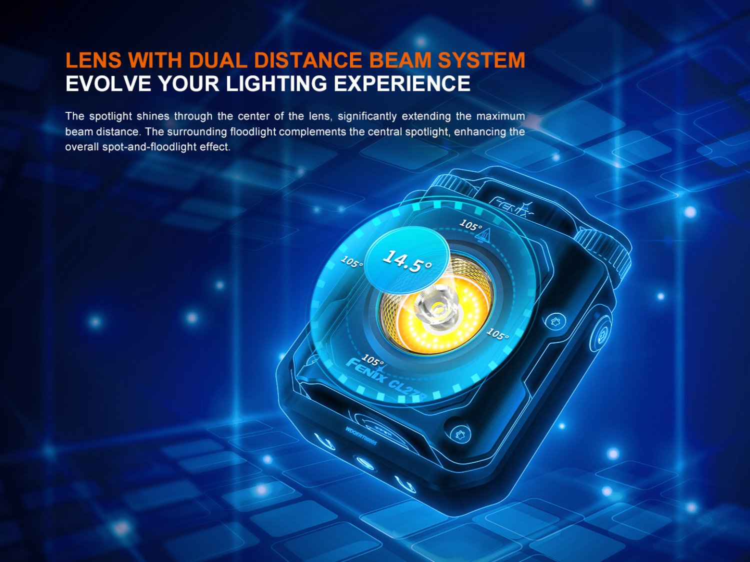 Fenix CL27R - LED Campinglampe