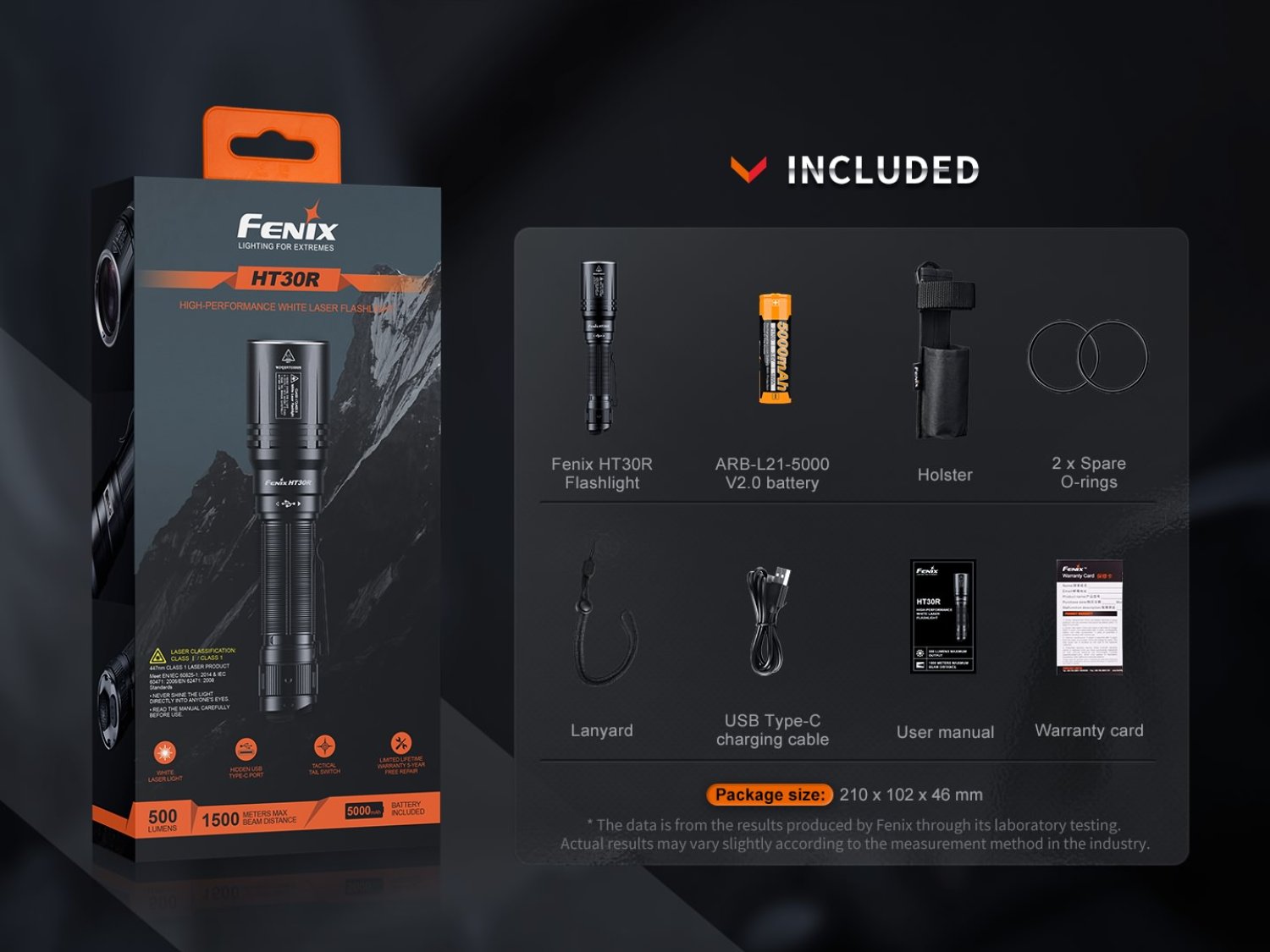 Fenix ​​HT30R flashlight