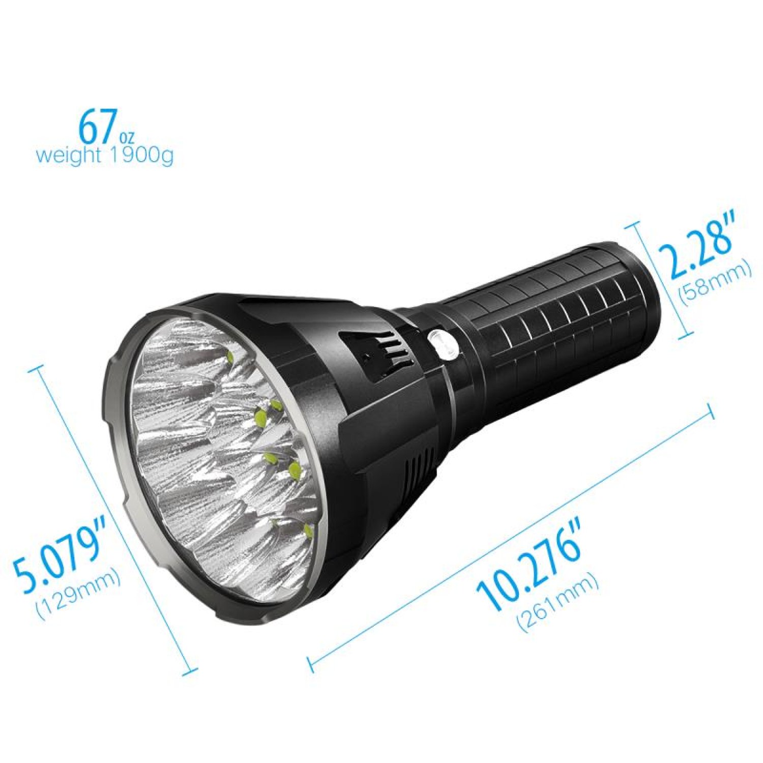 Imalent MS18 Occasionmodell neuwertig - 100000 Lumen - LED Suchscheinwerfer