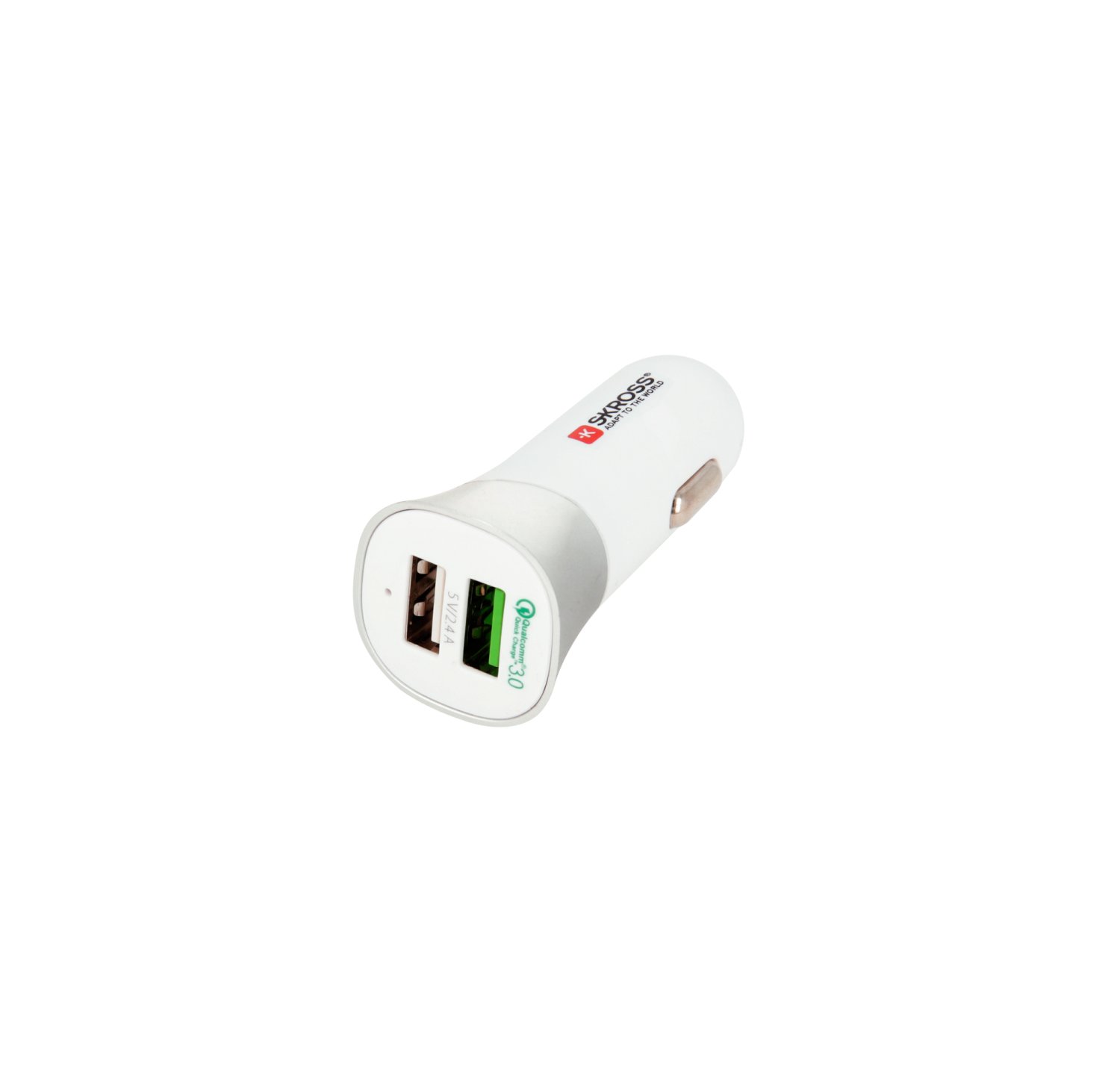 SKROSS Dual USB Car Charger - Quick Charge 3.0
