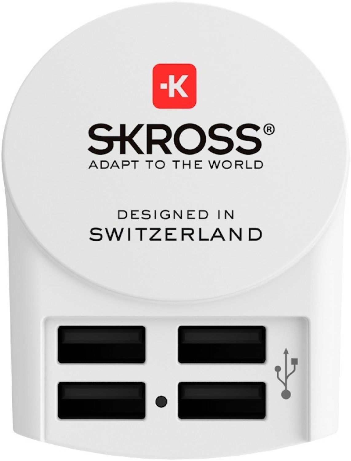 SKROSS Euro USB Charger - 4 x USB-A (letztes verfügbares Stk.)