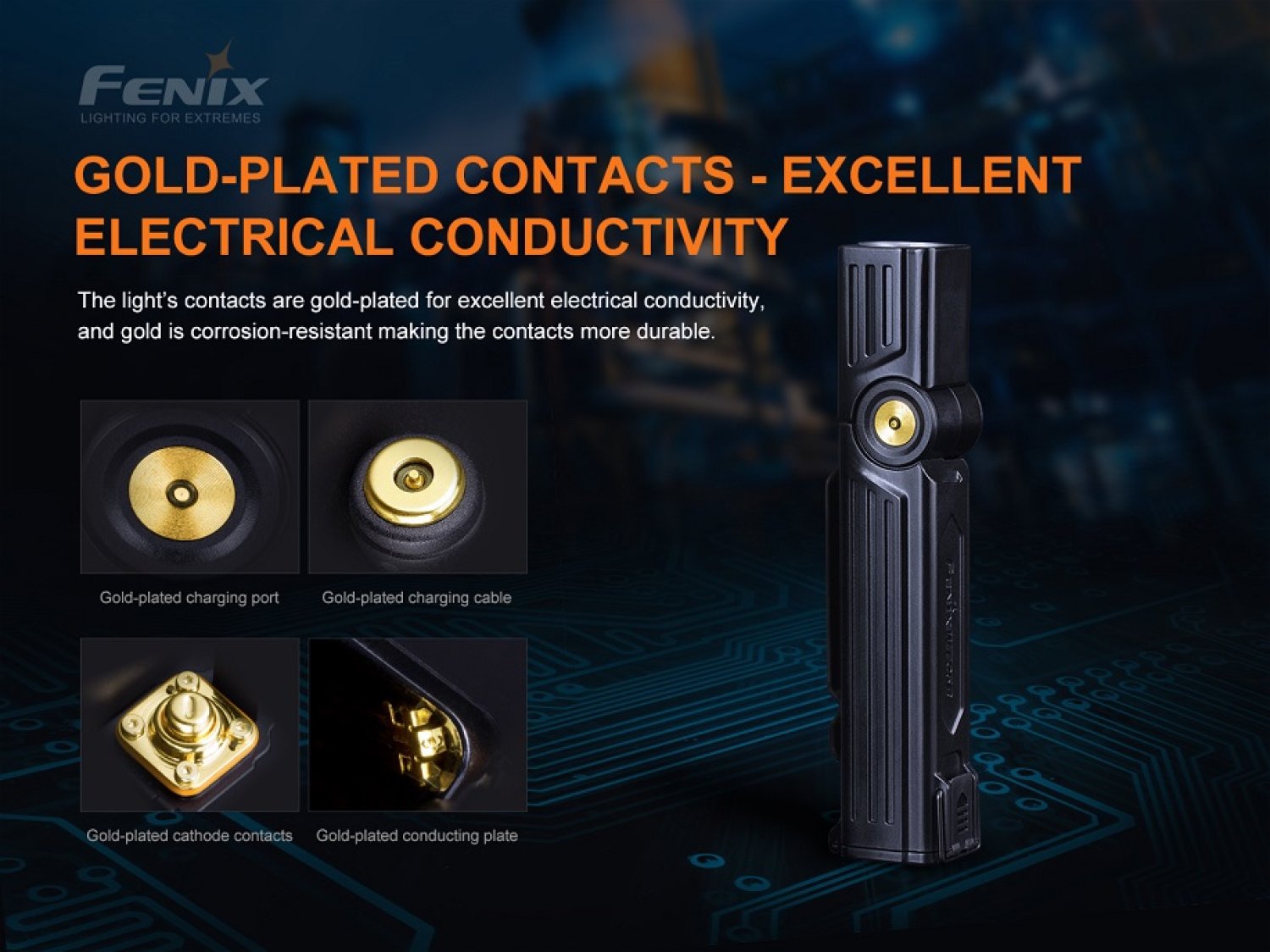 Fenix WT25R multifunctional LED flashlight