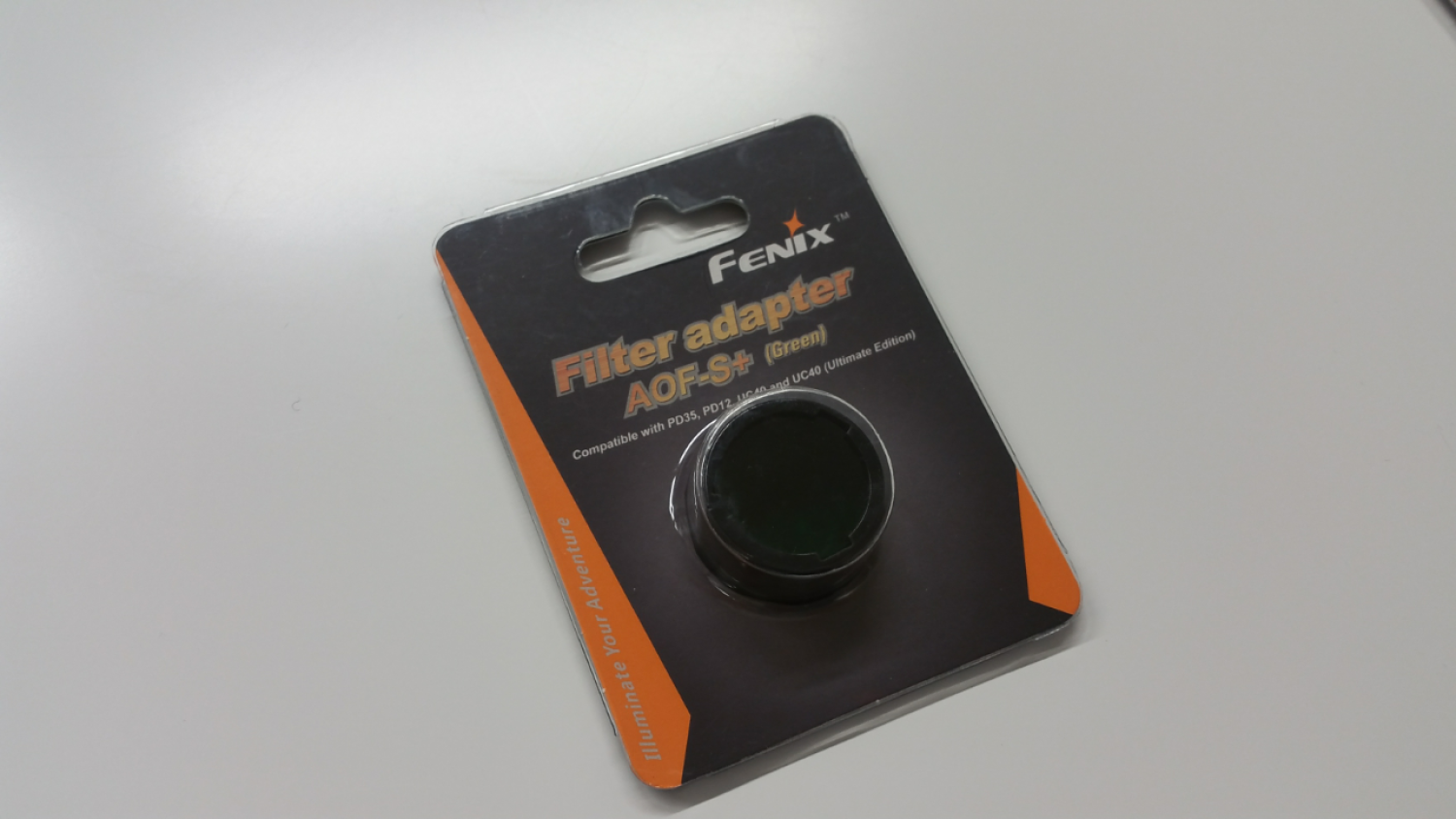 Grünfilter klein "AOF-S+ Green" - 25mm (FFG2)