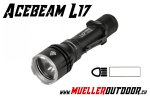 Acebeam L17 - white beam color - incl. battery
